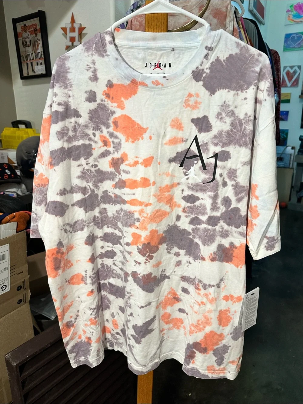 Jordan Brand Air Jordan Tie-Dye Graphic T-Shirt